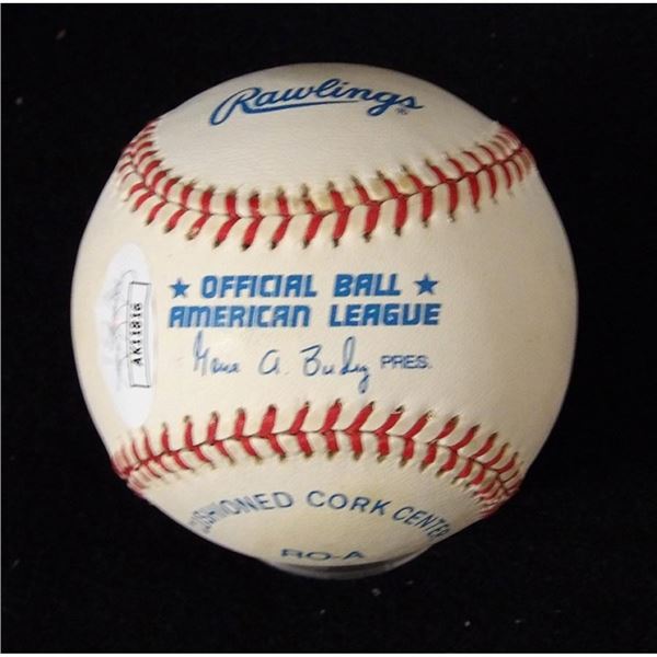 Alan Trammell Signed Official American League Baseball JSA Authenticated