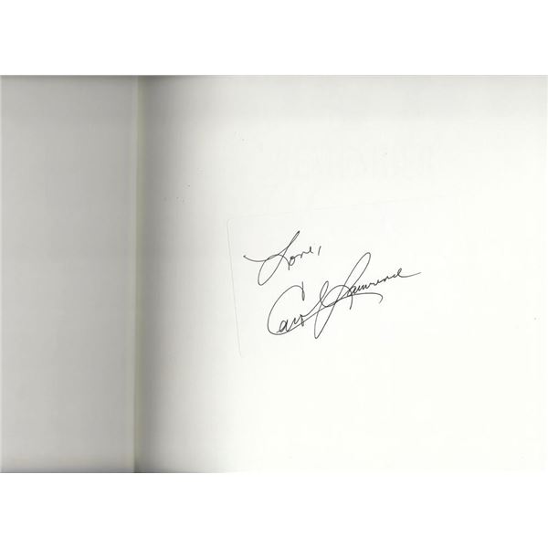 I Remember Pasta Carol Lawrence signed book