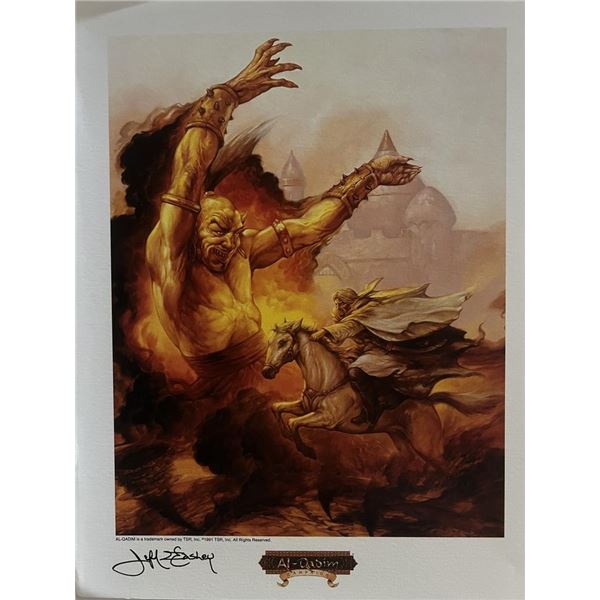 Jeff Easley signed print