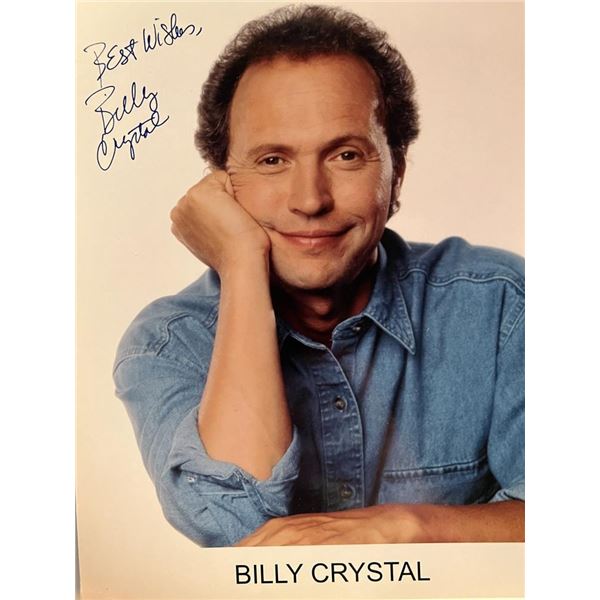 Billy Crystal facsimile signed photo. 8x10 inches