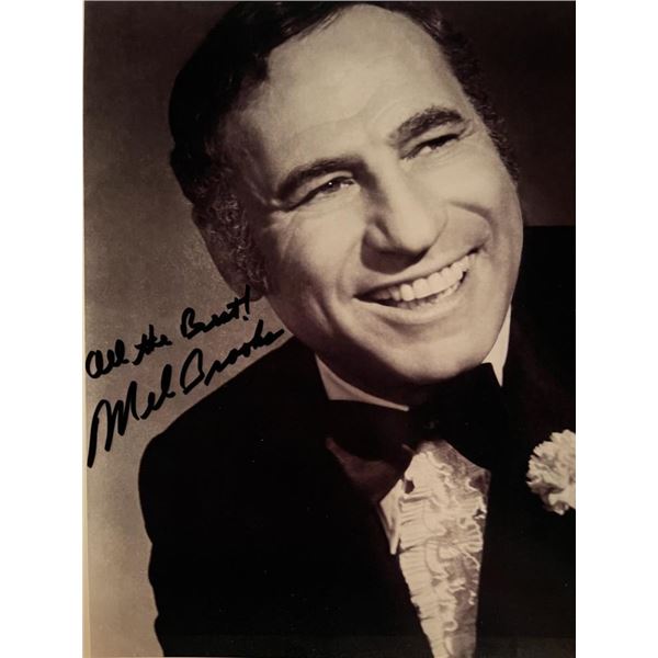 Mel Brooks facsimile signed photo. 8x10 inches