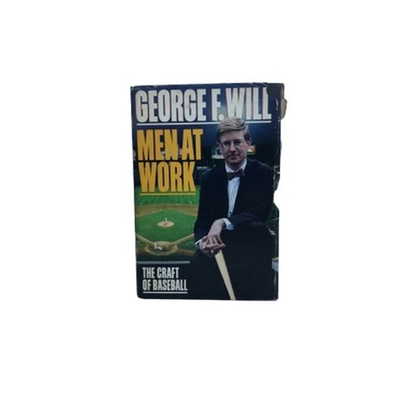 “Men At Work: The Craft Of Baseball” Signed Book
