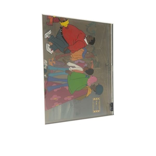 Fat Albert Filmation Animation Cel