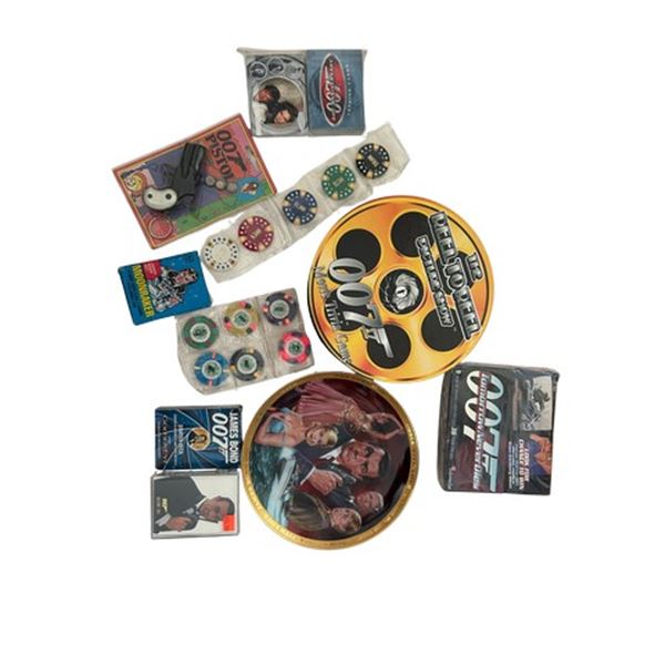 James Bond 007 Collector's Lot: Props, Replicas, Games & Trading Cards