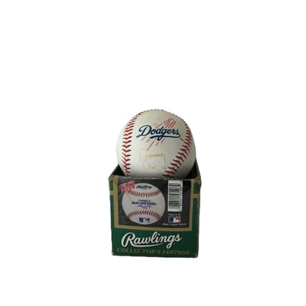 Tommy Davis Dodgers Signed Baseball