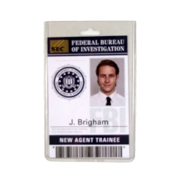 Point Break Johnny (Luke Bracey) Badge Movie Props