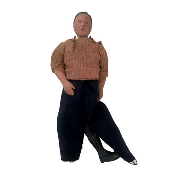 The Rains Came Screen-Used Miniature Human Victim Figure Movie Props