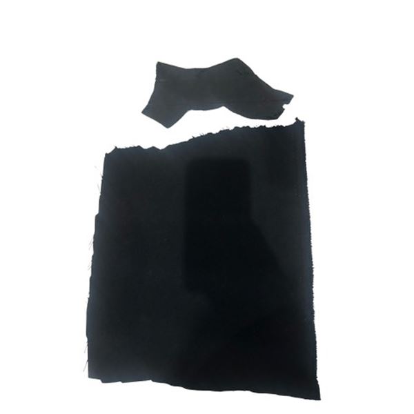 Batman Pre-Production Cape Fabric & Cowl-Attachment Test Piece Movie Props