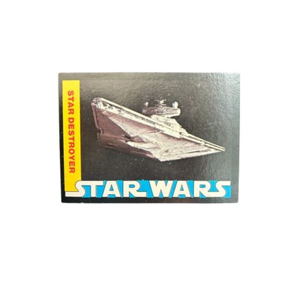 1977 Star Wars Star Destroyer Trading Card
