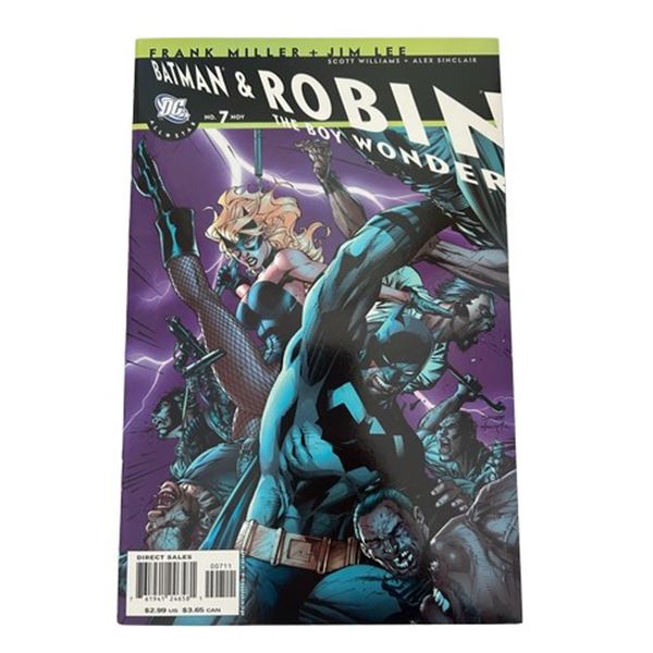 All-Star Batman & Robin The Boy Wonder #7 (DC, 2007) Frank Miller & Jim Lee