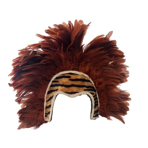 Vintage Leopard-Print Showpiece