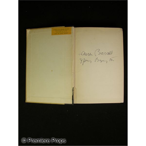 Lauren Bacall and Spring Byington Signed Book