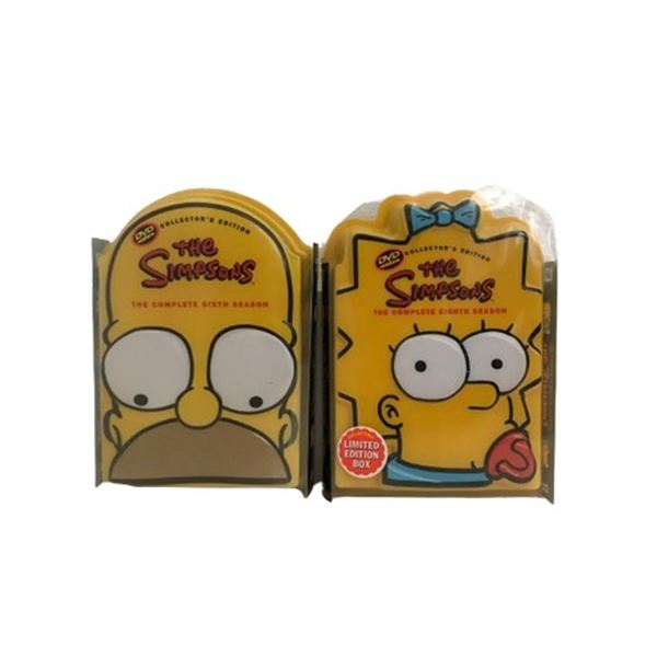 The Simpsons DVD Video Collector's Edition Season 6 and Season 8