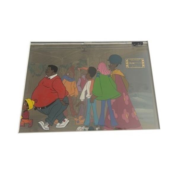 Fat Albert Filmation Animation Cel