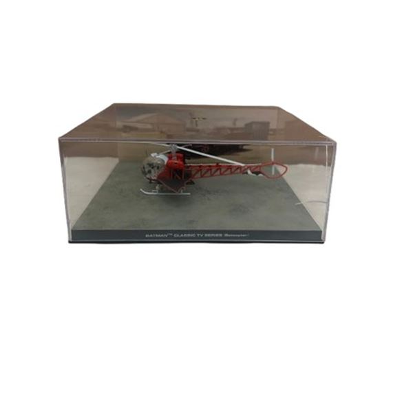 Batcopter replica from the Eaglemoss Batman Automobilia Collection (Issue No. 49).