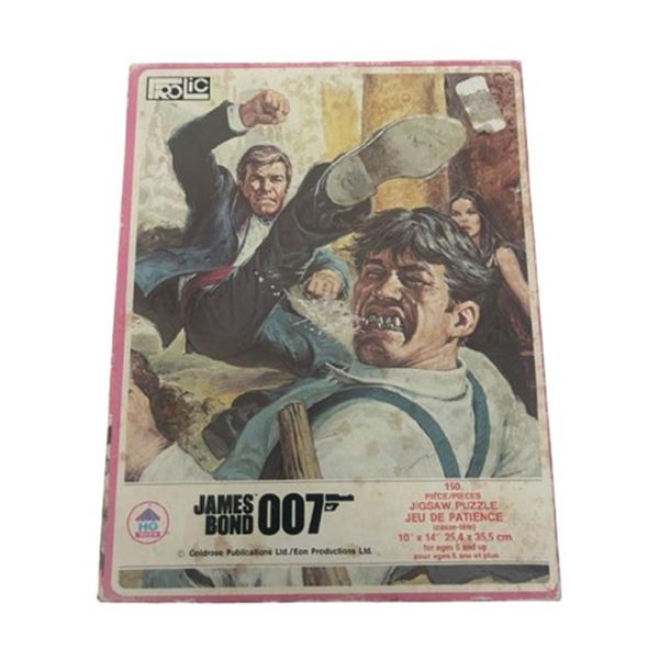 1977 James Bond 007 "Frolic" jigsaw puzzle