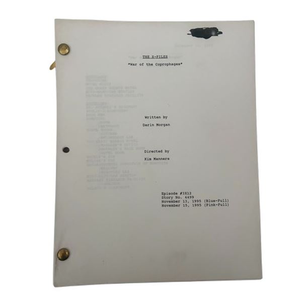 The X-Files Season 3 Ep. 12 Script