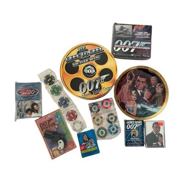 James Bond 007 Collector's Lot: Props, Replicas, Games & Trading Cards