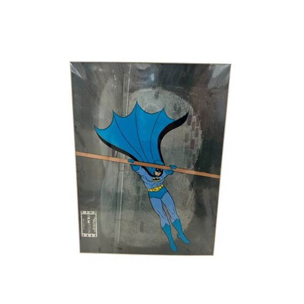 Batman Filmation Animation Cel & Drawing