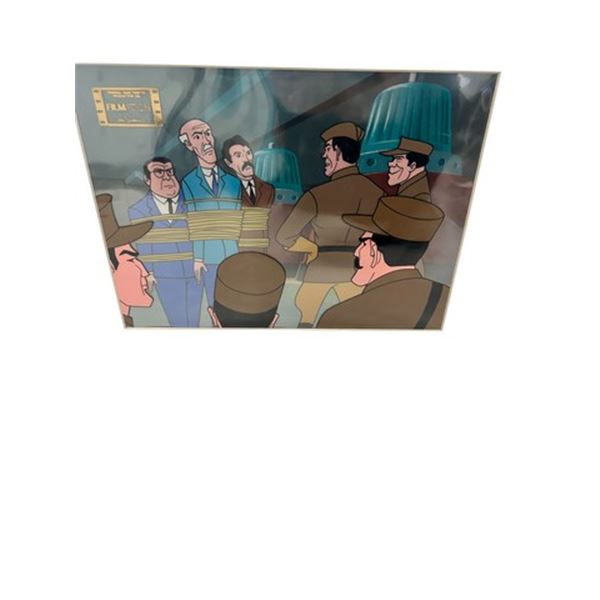 DC Comics’ The Atom Animation Cel & Drawing