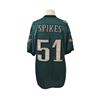 Image 2 : Takeo Spikes Eagles signed jersey and T-Shirt