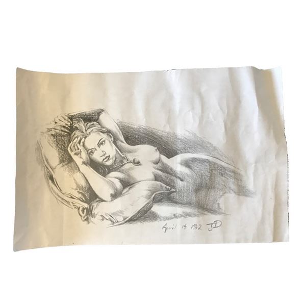 Titanic Rose (Kate Winslet) Iconic Sketch Movie Props