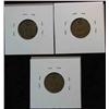 Image 2 : 160. 1905, 06, & 07 Indian Cents. All VF.
