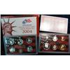 Image 1 : 170. 2004 S U.S. Silver Proof Set in original holder as issued.