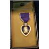 Image 1 : 192. Original U.S. Purple Heart with bar in issued box.