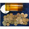 237. (108) Old U.S. Wheat Cents in a medicine bottle