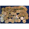 Image 2 : 237. (108) Old U.S. Wheat Cents in a medicine bottle