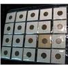 Image 2 : 239. Dealer 20 Pocket Stock page with old Wheat Cents