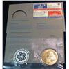 Image 2 : 271. 1974 A.R.B. Bicentennial First Day Cover & Medal.