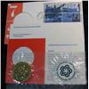 Image 1 : 273. 1973 A.R.B. Bicentennial First Day Cover & Medal.