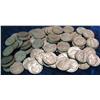 Image 2 : 291. (69) Silver World War II Jefferson Nickels. Circulated.