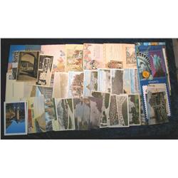 312. (66) Old Post Cards including a couple of Risque