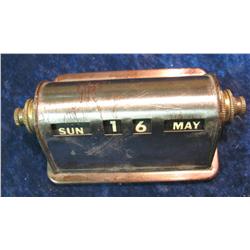 318. Park Sheramn Co., Springfield, Ill. Roller Date Calendar.