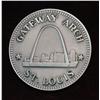 Image 1 : 331. "Gateway Arch/St. Louis" .999 Fine Silver Medal