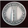 335. "Launching Site/Cape Kennedy". .999 Fine Silver