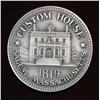 336. "Custom House/1819/Salem, Massachusetts" Silver