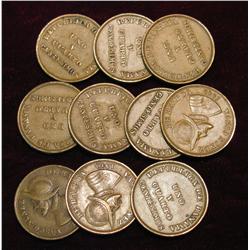 349. (10) 1940 Panama 1-1/4 Centesimos.VF-EF. Cat. $25.00