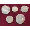 Image 2 : 376. (5) Unattributed Ancient Roman Coins nearly 2000 years old.