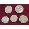 Image 1 : 377. (5) Unattributed Ancient Roman Coins nearly 2000 years old.