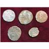 Image 2 : 380. (5) Unattributed Ancient Roman Coins nearly 2000 years old.