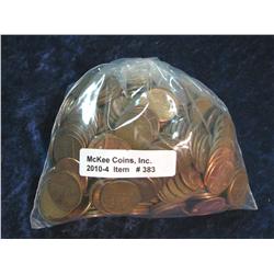 383. (300) Mixed date Wheat & Memorial Cents. More than