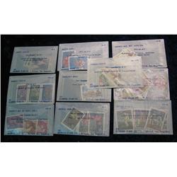 388. Large group of stamps in packets including Russian,