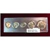 410. 1985 P 5-Piece Year Set in a Snap-tight holder. 
