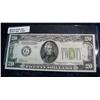 436. Series 1934 $20 Federal Reserve Note. AU.