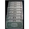 Image 2 : 441. (34) Series 1963A $1 Federal Reserve Notes with con