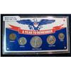 494. 1939 "A Year to Remember" Five-piece Set U.S. Coins.